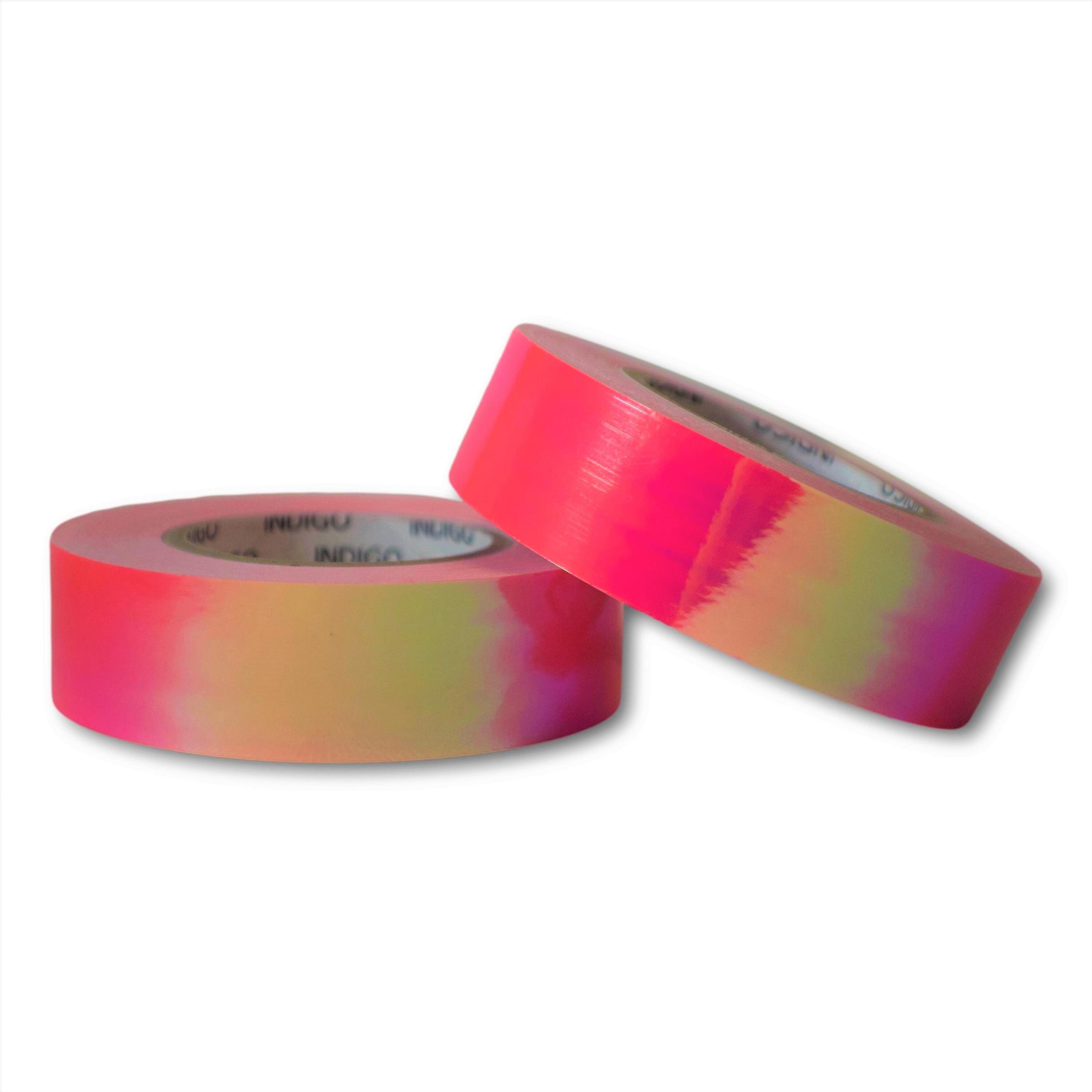 Gymnastikband Rhythmische Sportgymnastik glänzend INDIGO 20 mm x 14 m 4/5