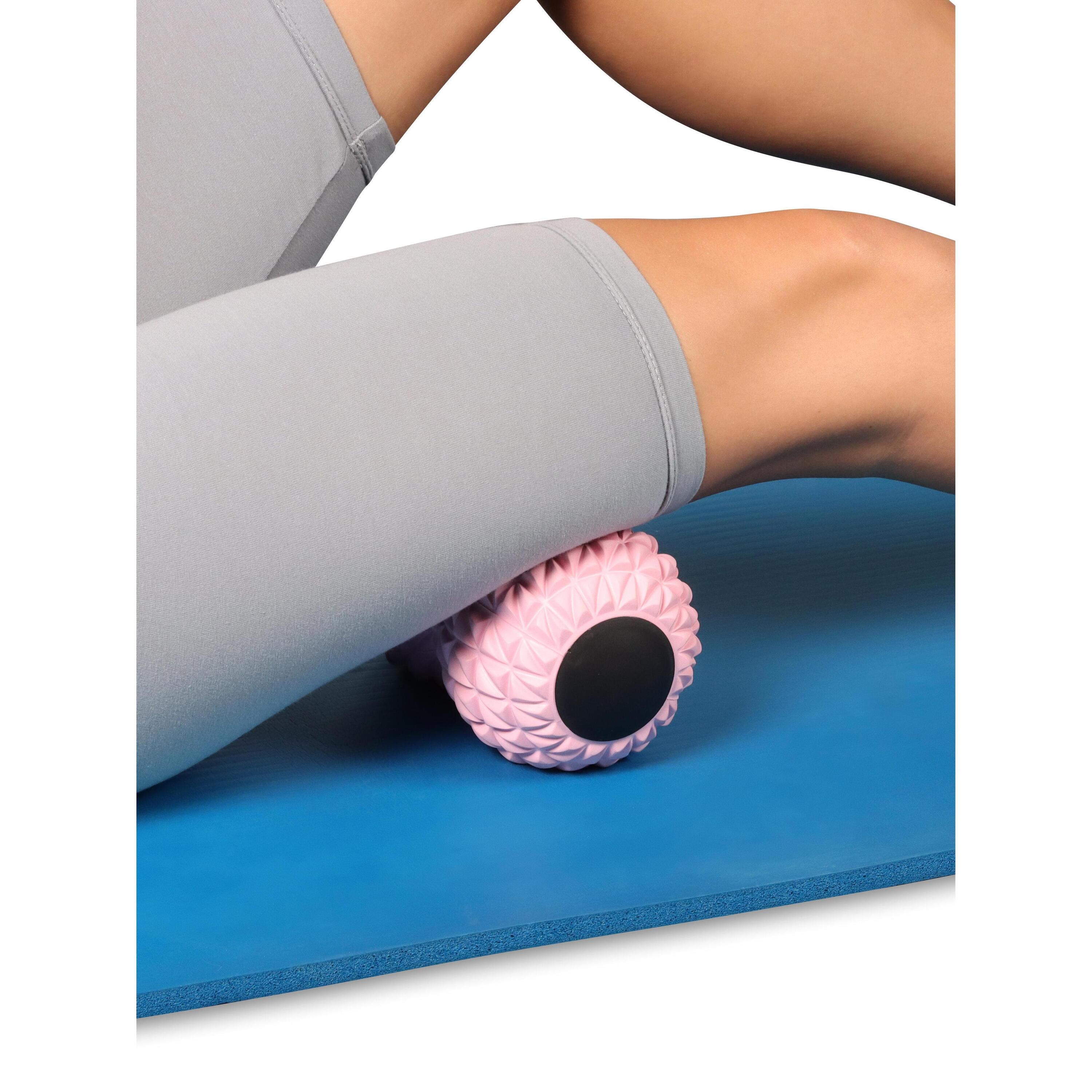 Dubbele Massagebal Voor Yoga INDIGO 18*10 cm 2/4