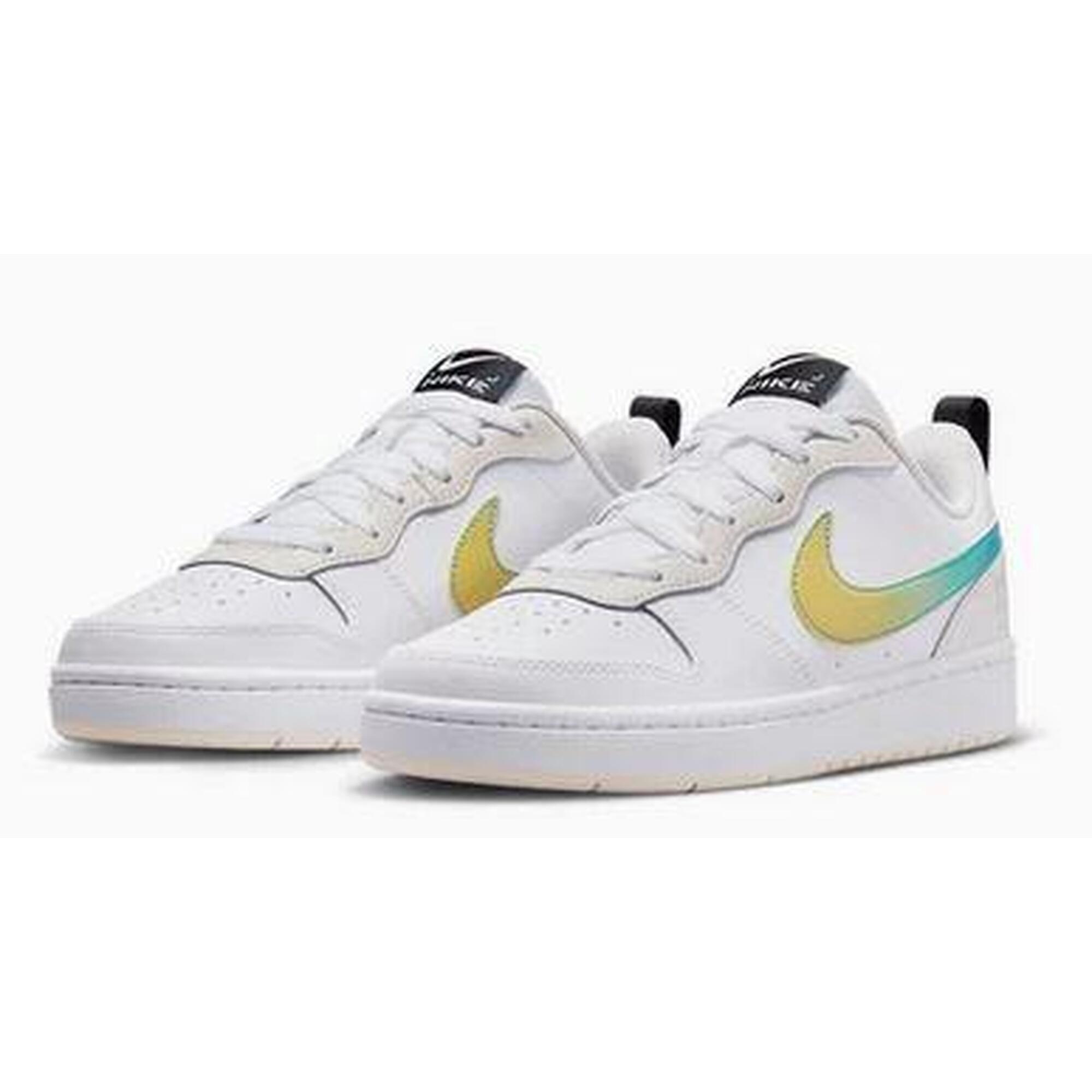 Nike - Chaussures De Sport Nike Court Borough Low 2 Se (gs) - Chaussures De Sport - Blanc - Decathlon