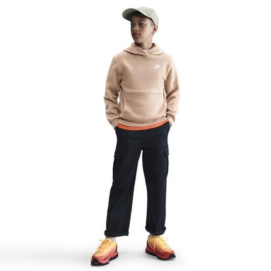 Sudadera Casual Unisex Nike Sportswear Club Fleece Big Kid FD3000-200 Beige