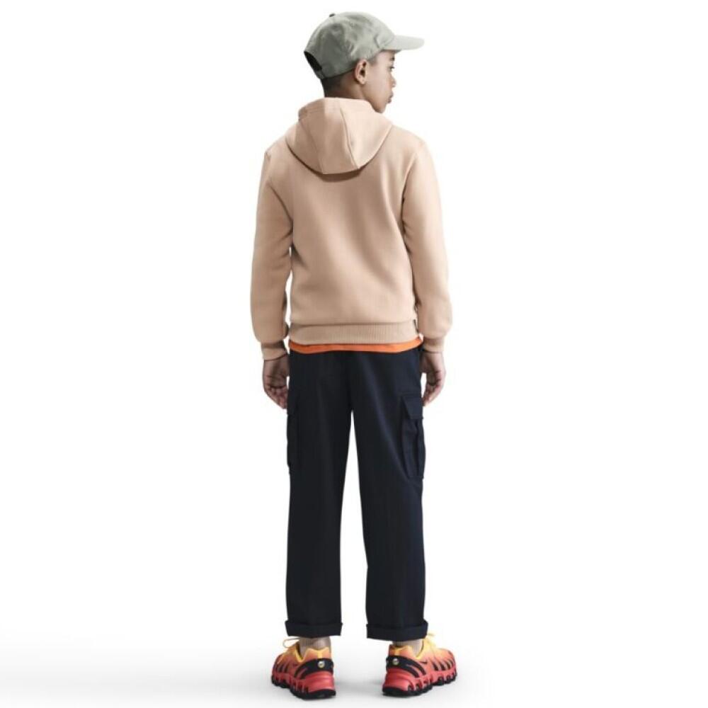 Sudadera Casual Unisex Nike Sportswear Club Fleece Big Kid  FD3000-200 Beige 2/4