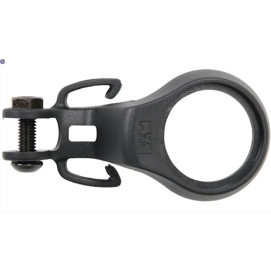 Busch + Müller uchwyt lampy 471b mocowanie korony, czarny