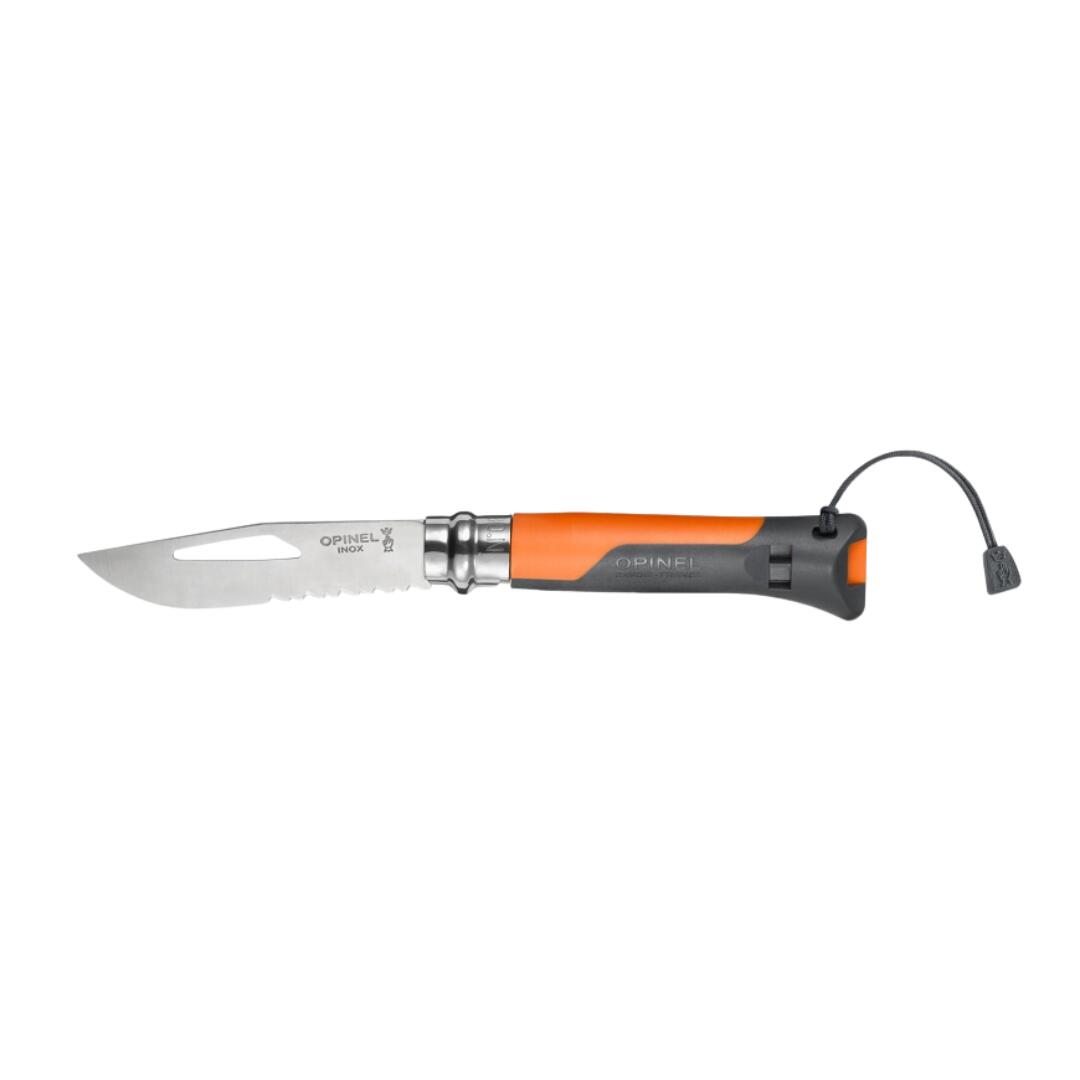 Opinel - Couteau Opinel N° 8 Outdoor-orange - Couteau - Orange - Taille Unique - Decathlon