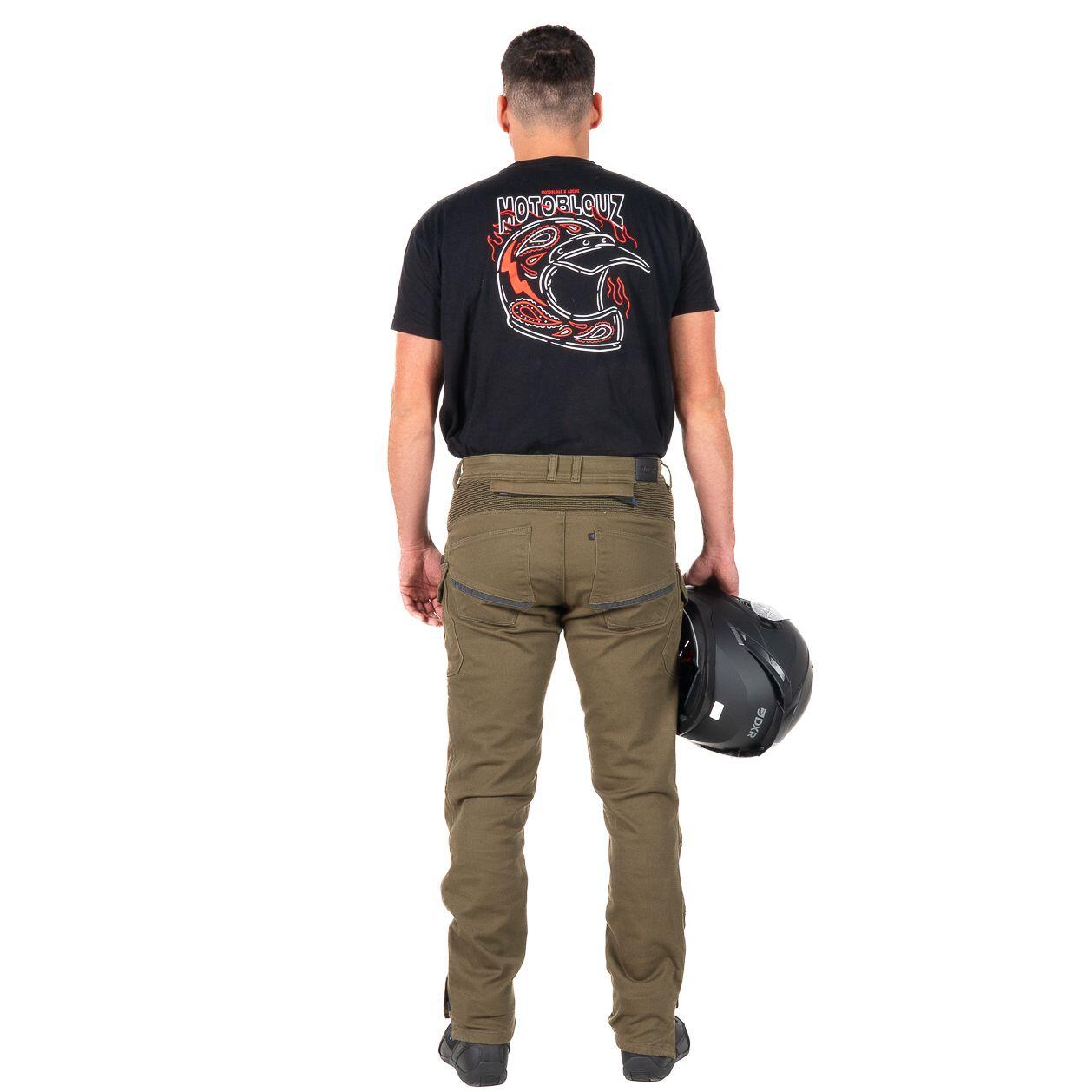 Pantalon moto homme certifié | WAYNE 4/7