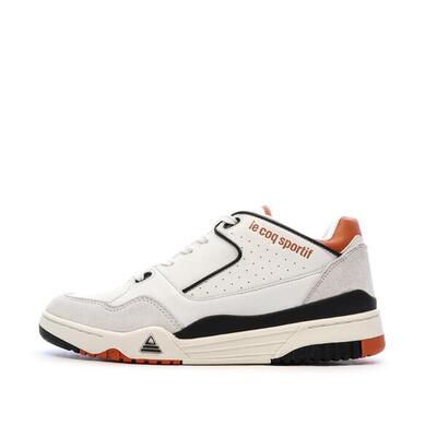 Sneakers Uomo Le Coq Sportif Dynactif T1000 Bianche/Arancioni