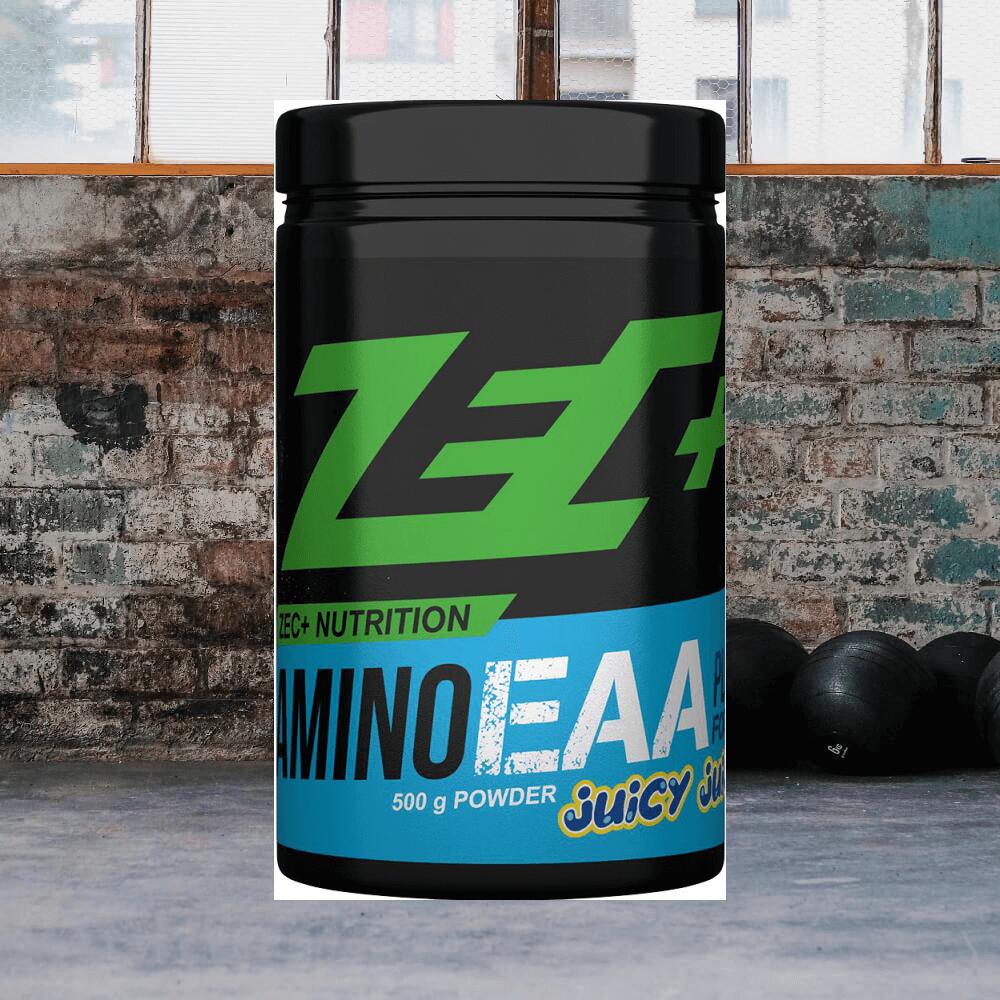 Zec+ Master Amino EAA Powder (500g) Juicy Juice - Acides aminés - EAA 2/3