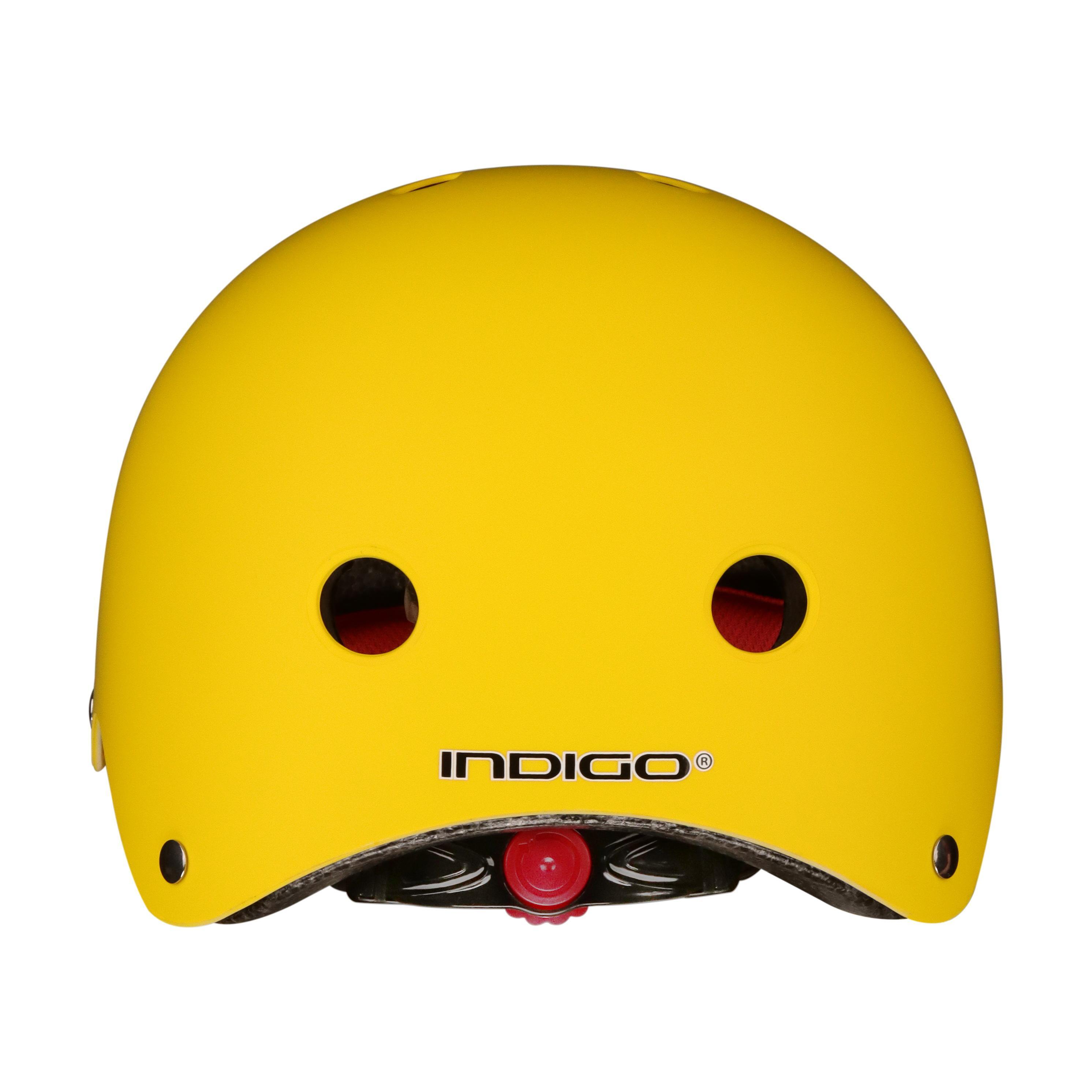 Skateboardhelm für Kinder mit 11 Belüftungsöffnungen INDIGO 51-55 cm 2/3