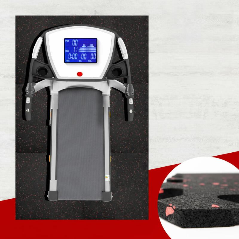 Silná Gumová Podložka na Fitness – 40dílný Set Puzzle Dlaždic