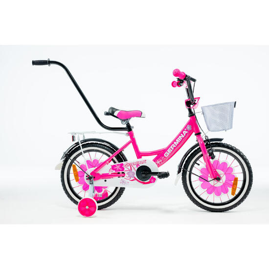 Rowerek dziecięcy damski GERMINA 16 cali z niską ramą