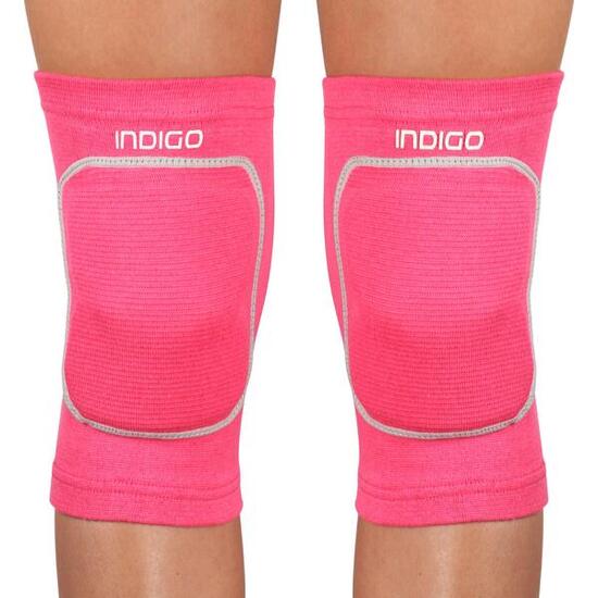 Rodilleras Elásticas para Gimnasia Rítmica INDIGO Talle L Rosa