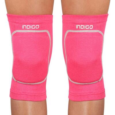 Rodilleras Elásticas para Gimnasia Rítmica INDIGO Talle L Rosa