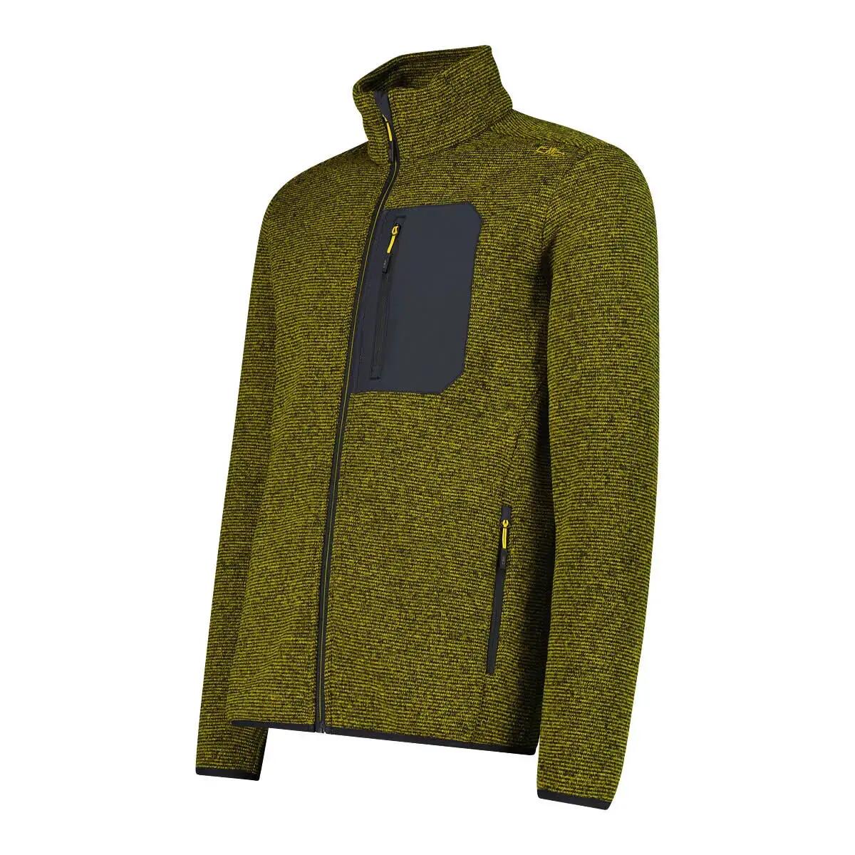 CMP The version of the iconic Knit-Tech fleece - Gold 8/8