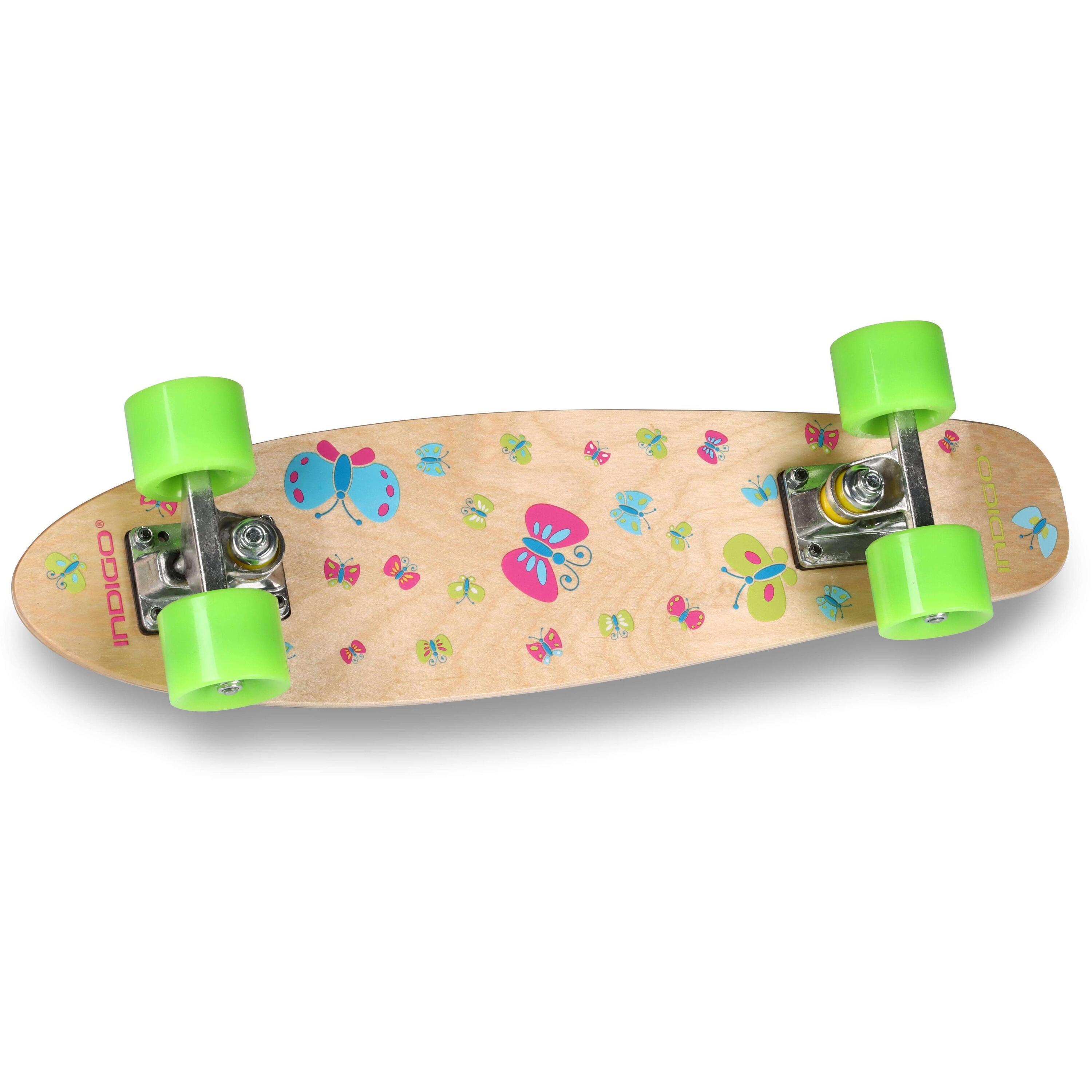 Kinderhouten Skateboard BUTTERFLY INDIGO 55,88*15,24 cm 2/3