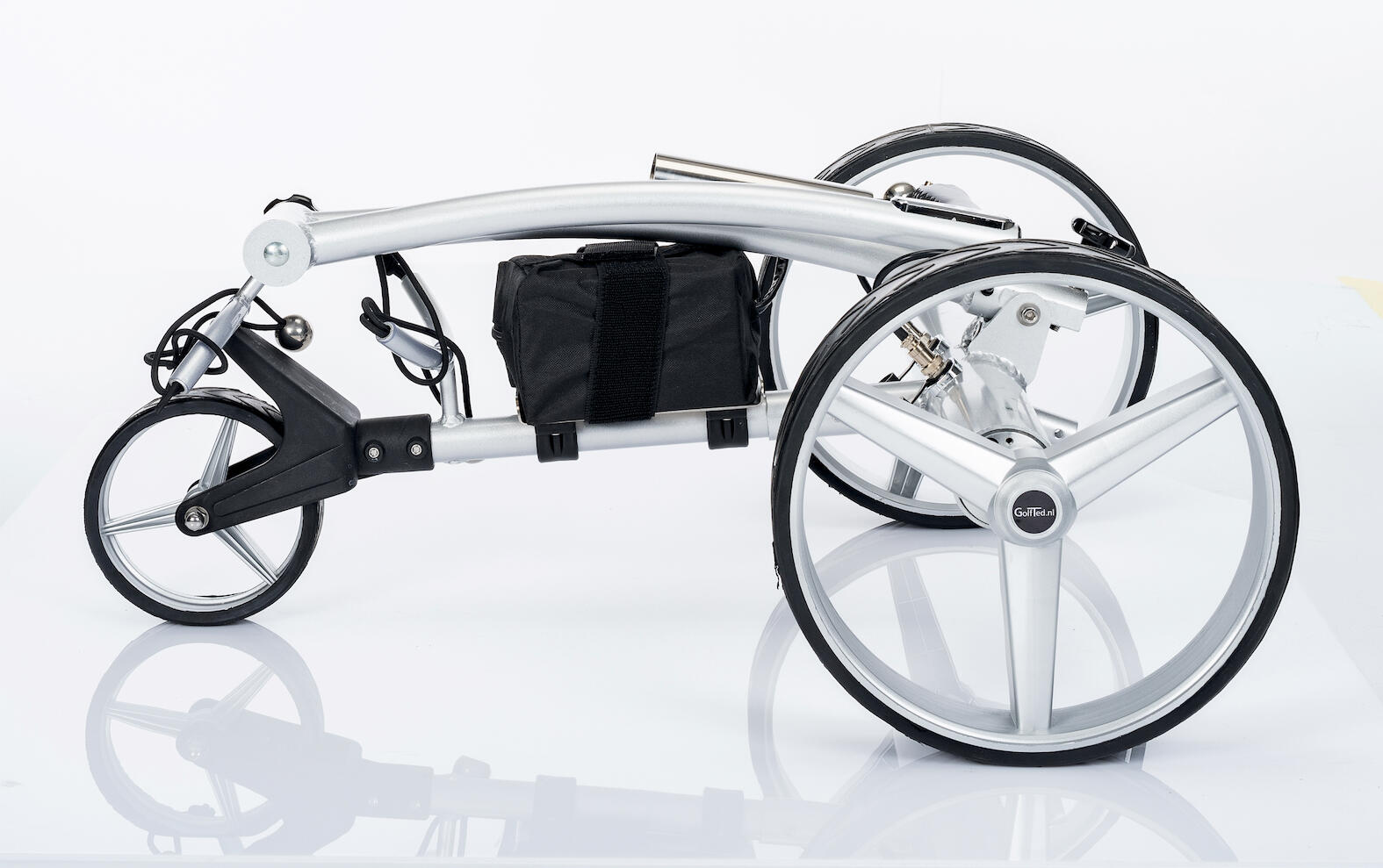 Golfted GT-AR GRIJS Elektrische golftrolley aluminium MET afstandsbediening 2/7