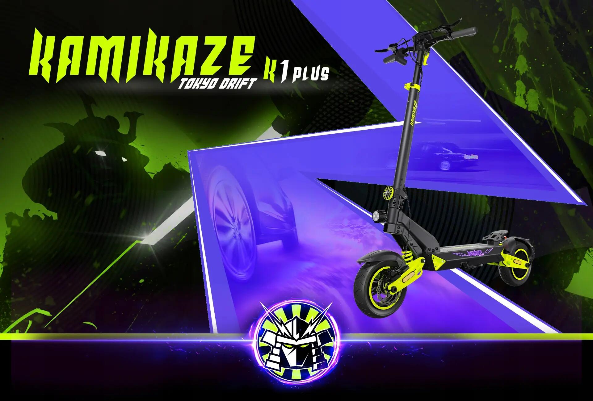 Patinete eléctrico Kamikaze K1 Plus Tokyo Drift 7/7