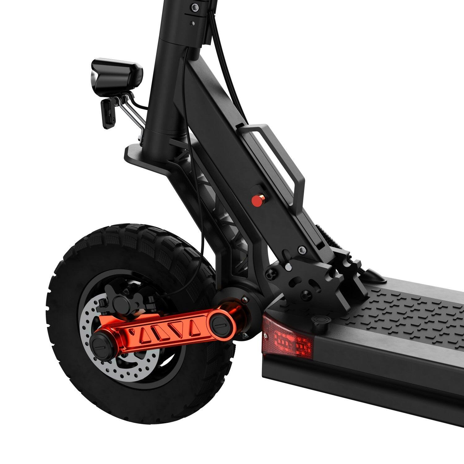 JOYOR S10-S-Z 2025 Dobrável Scooter Elétrica - 1000W×2 Bateria 60V18AH- Preto 4/5