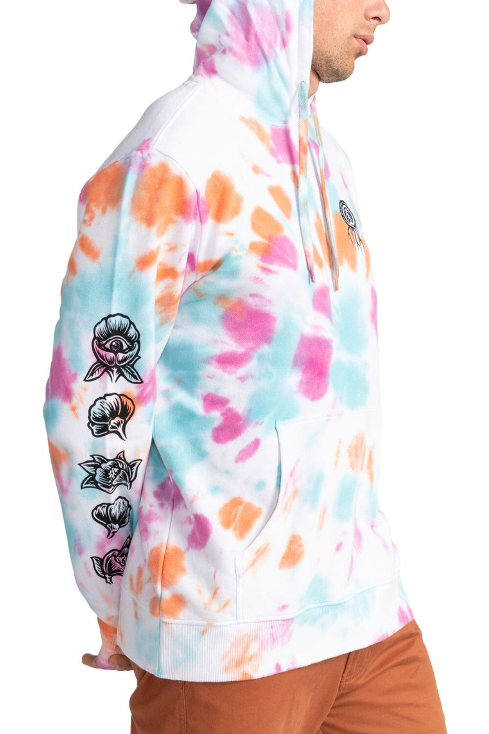 Hommes - Element Bloom Tie Dye Sweatshirt 5/6