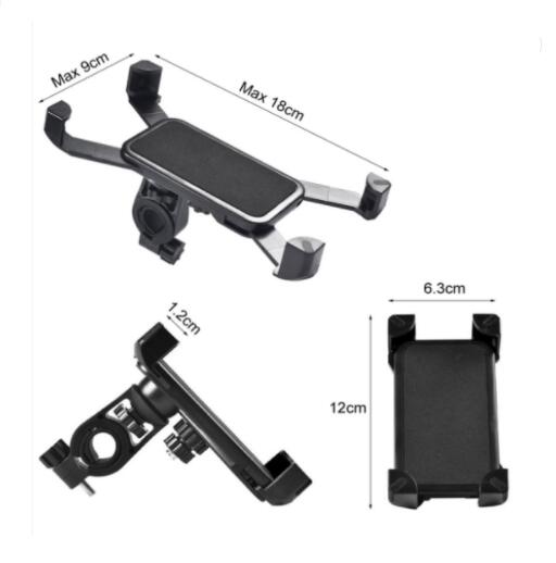 Telefoonhouder voor elektrische step / elektrische fiets 4/5