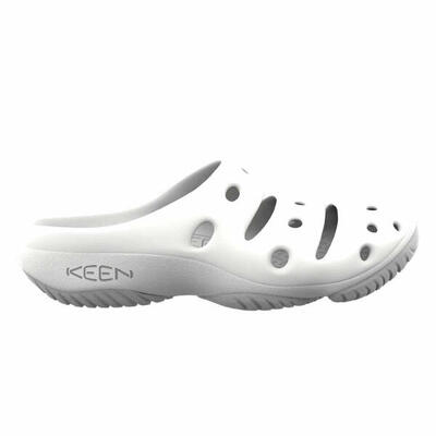 Ciabatte sportive da donna Keen Yogui in schiuma chiuse bianche
