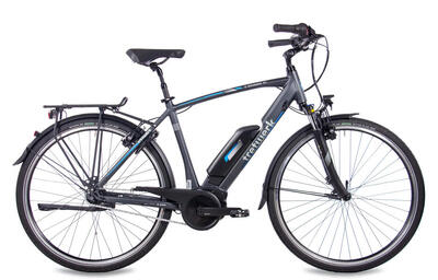 Tretwerk elektrische stadsfiets e-rounder n7 28 inch 53 cm heren 7v v-brakes