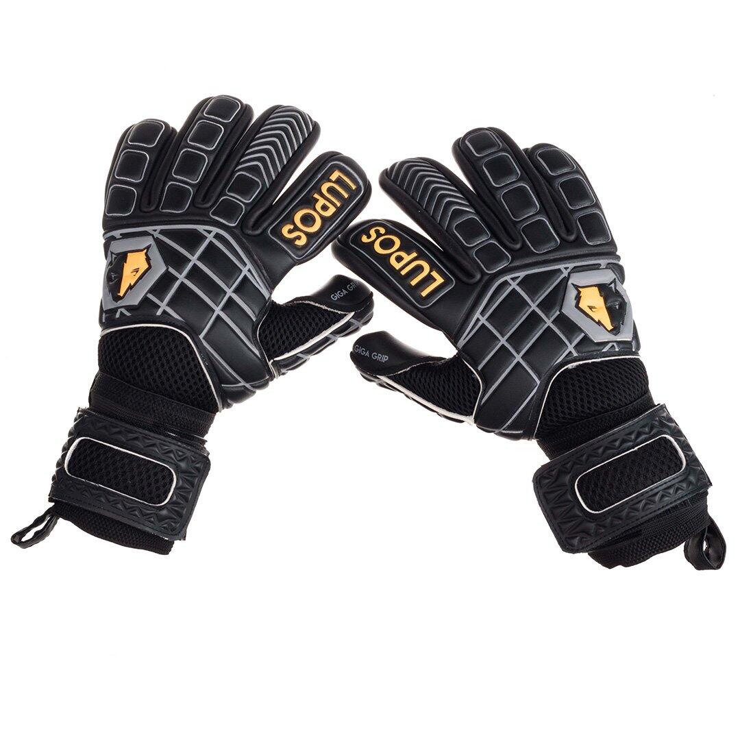 Rękawice bramkarskie Lupos Hyper Black - 9 4/7
