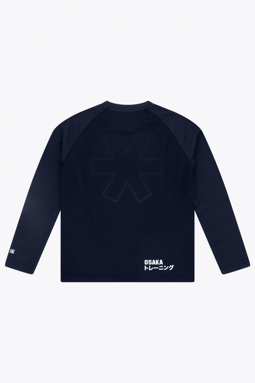 Osaka Kinder Trainingsshirt Langarm | Marine 3/6