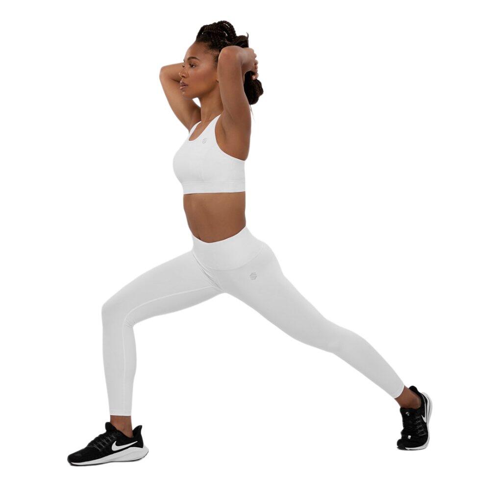 Legginsy sportowe ze średnim stanem Fitness Siroko Run 3/7