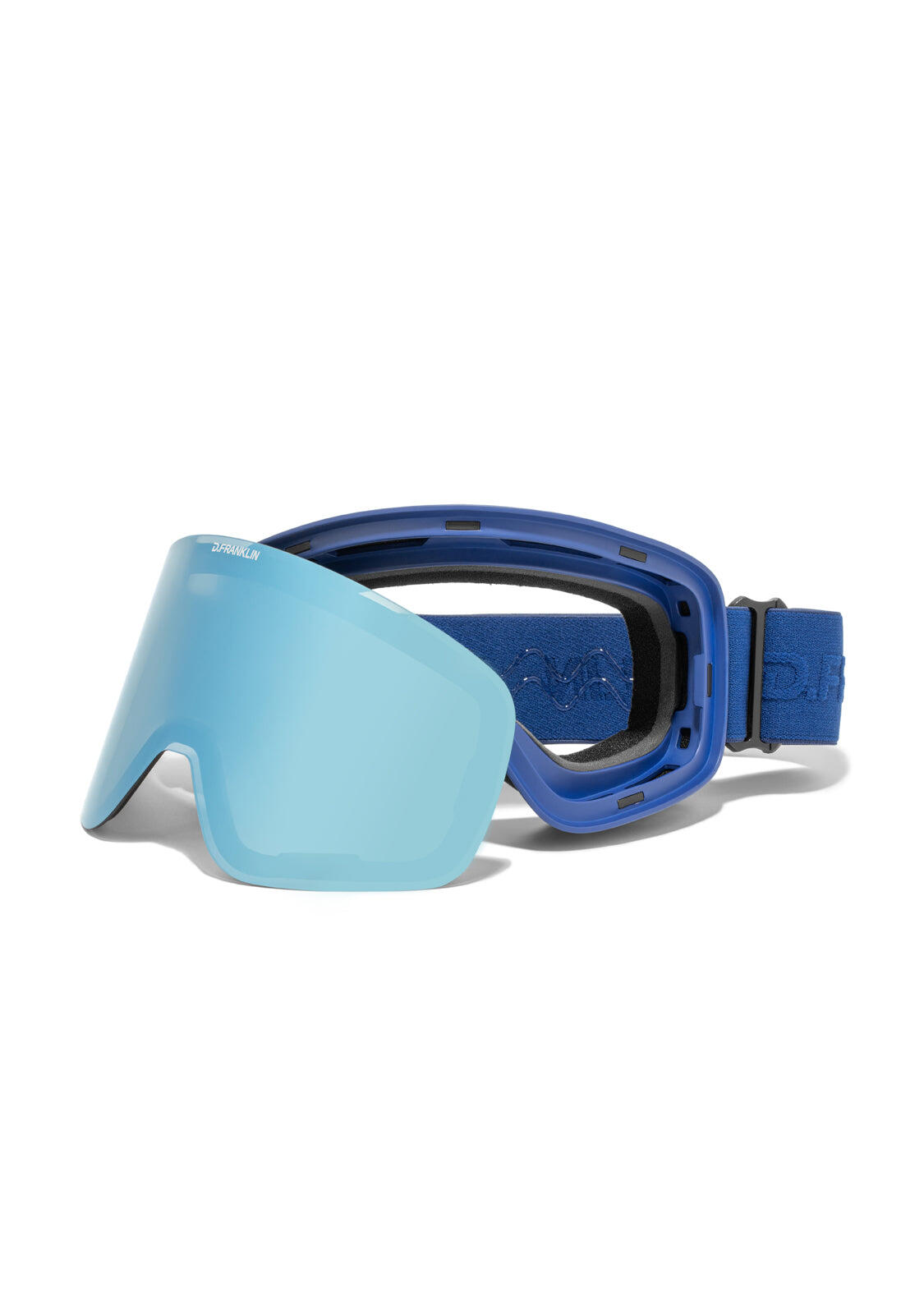 Gafas de Sol Nieve Esquí Snowboard D. Franklin VORTEX BLUE / BLUE REVO Azul 4/5