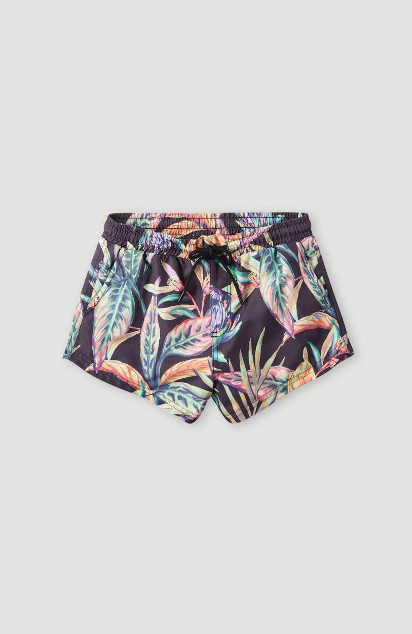 O'NEILL O'neill Zwemkledij ANGLET SWIMSHORTS GIRLS' Black Tropical Flower 2/5