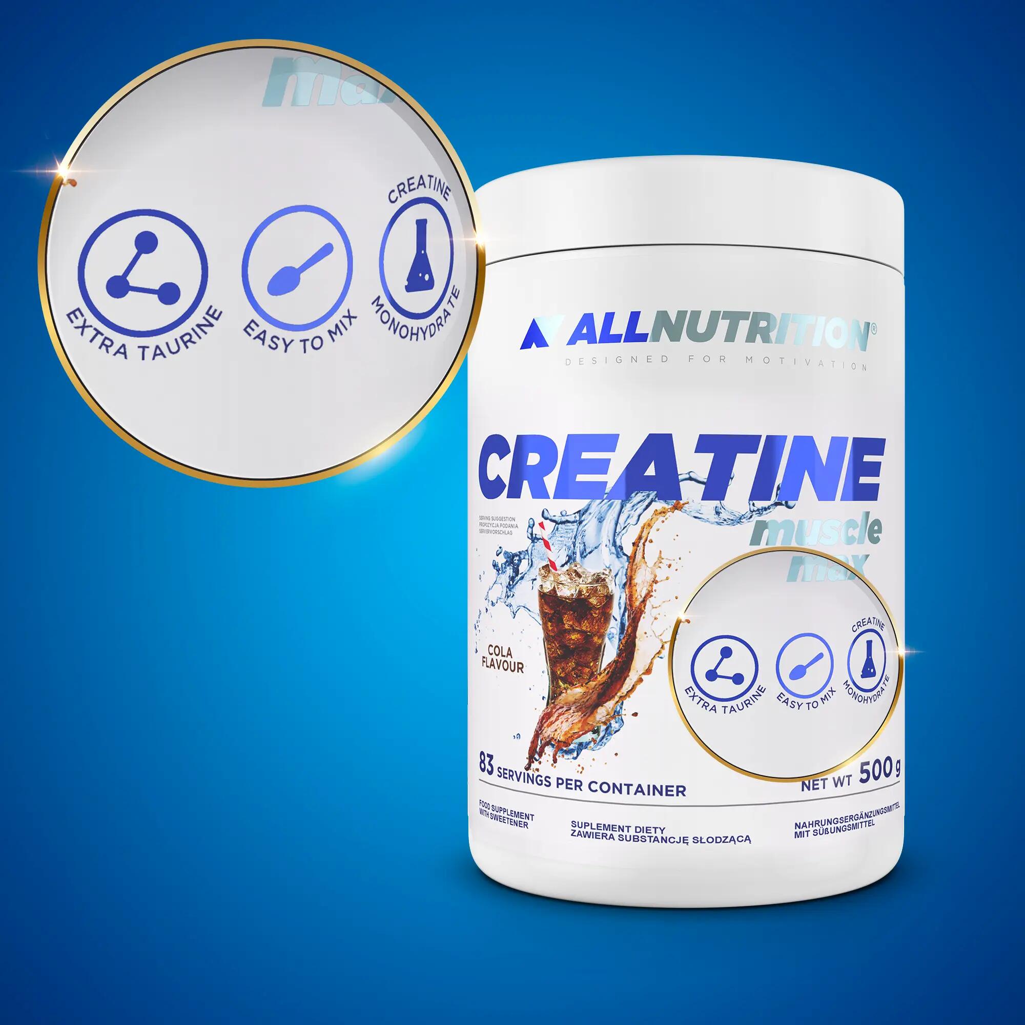 Allnutrition Creatine Muscle Max 500g Blackcurrant 2/5