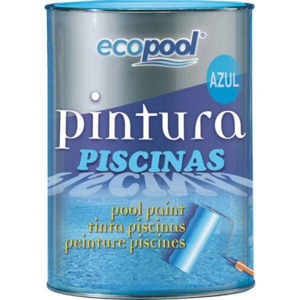 Peinture pour piscine Ecopool - Blanc 4 L 1/2
