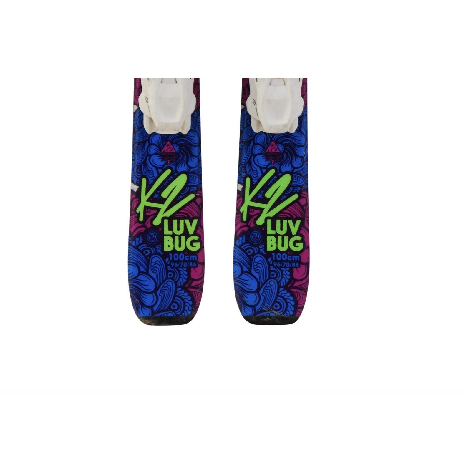 SECOND HAND - Sci Usato Junior K2 Luv Bug + Attacchi 4/4