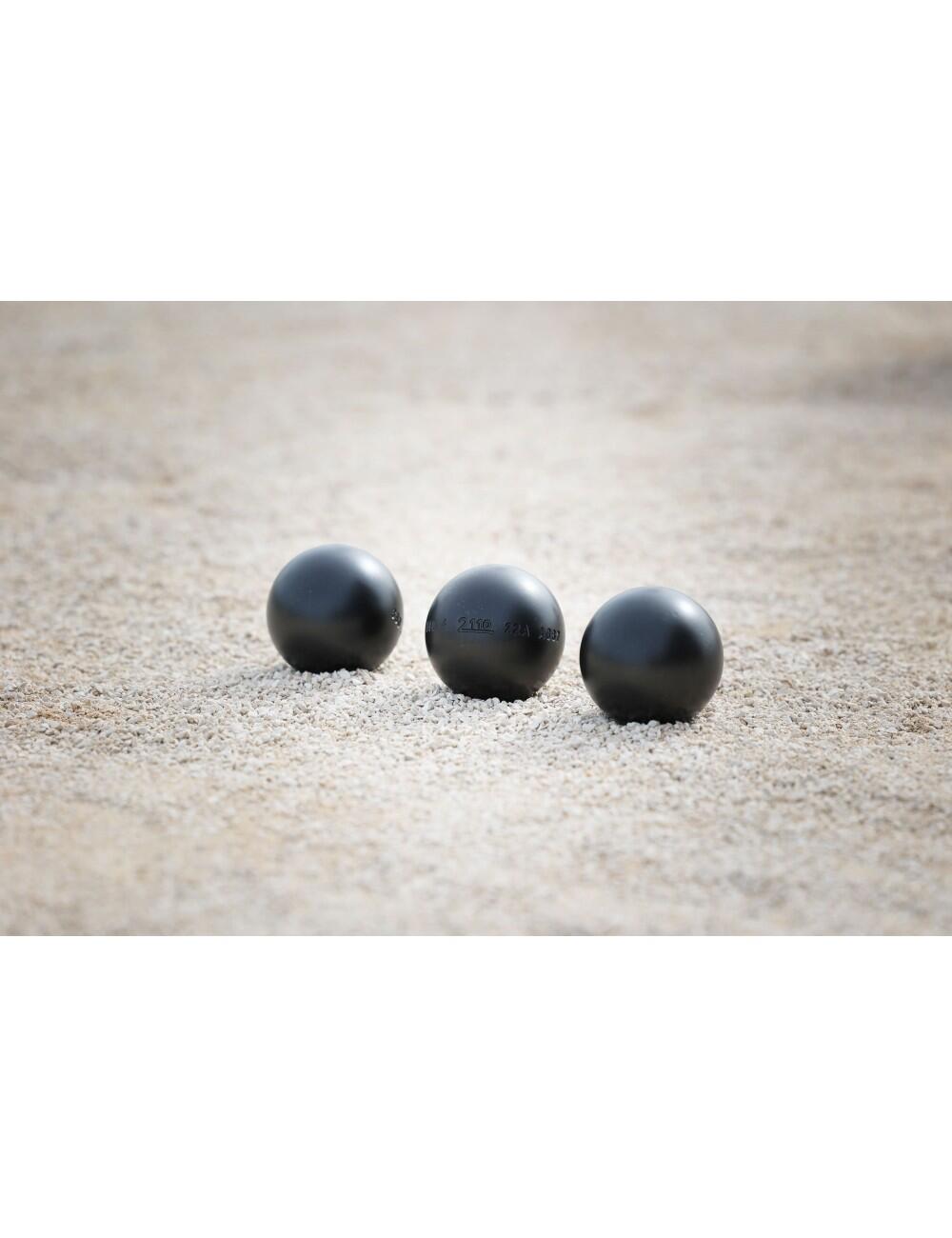 Wedstrijd Petanque Ballen Anti Bounce - 2110 Staal 3/3