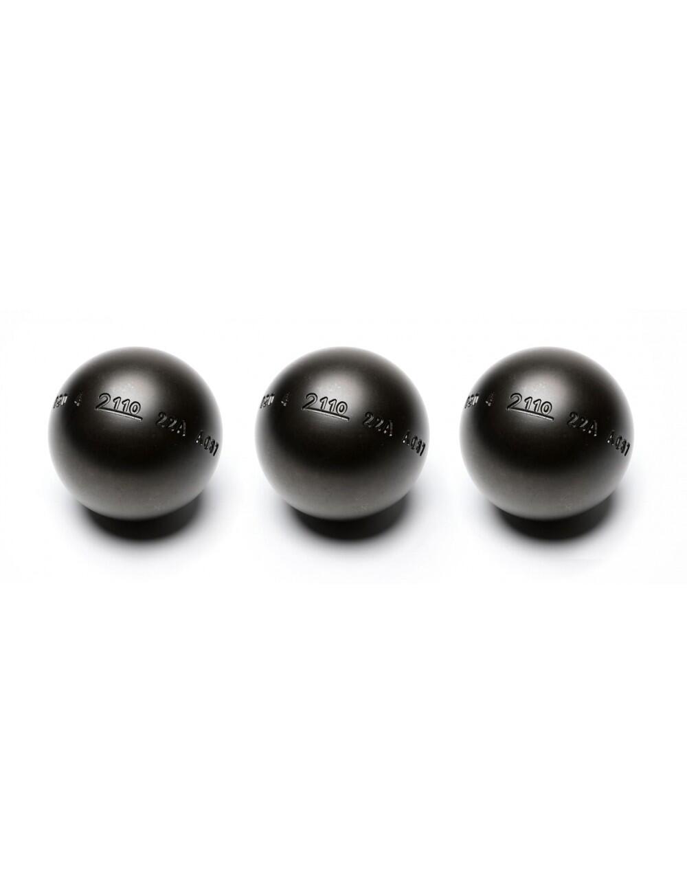 Wedstrijd Petanque Ballen Anti Bounce - 2110 Staal 2/3
