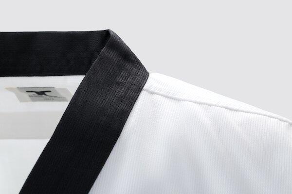 Taekwondo-pak dan (dobok) JC-Club | WT | wit-zwart 4/4