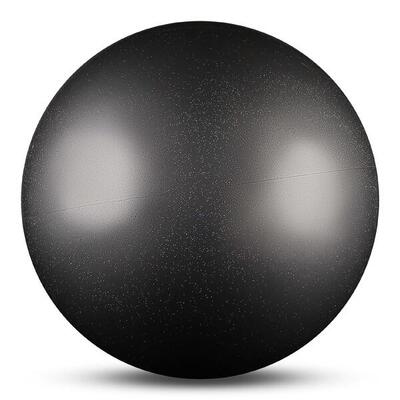 Bal voor ritmische gymnastiek van siliconen met glitter 300g 15cm