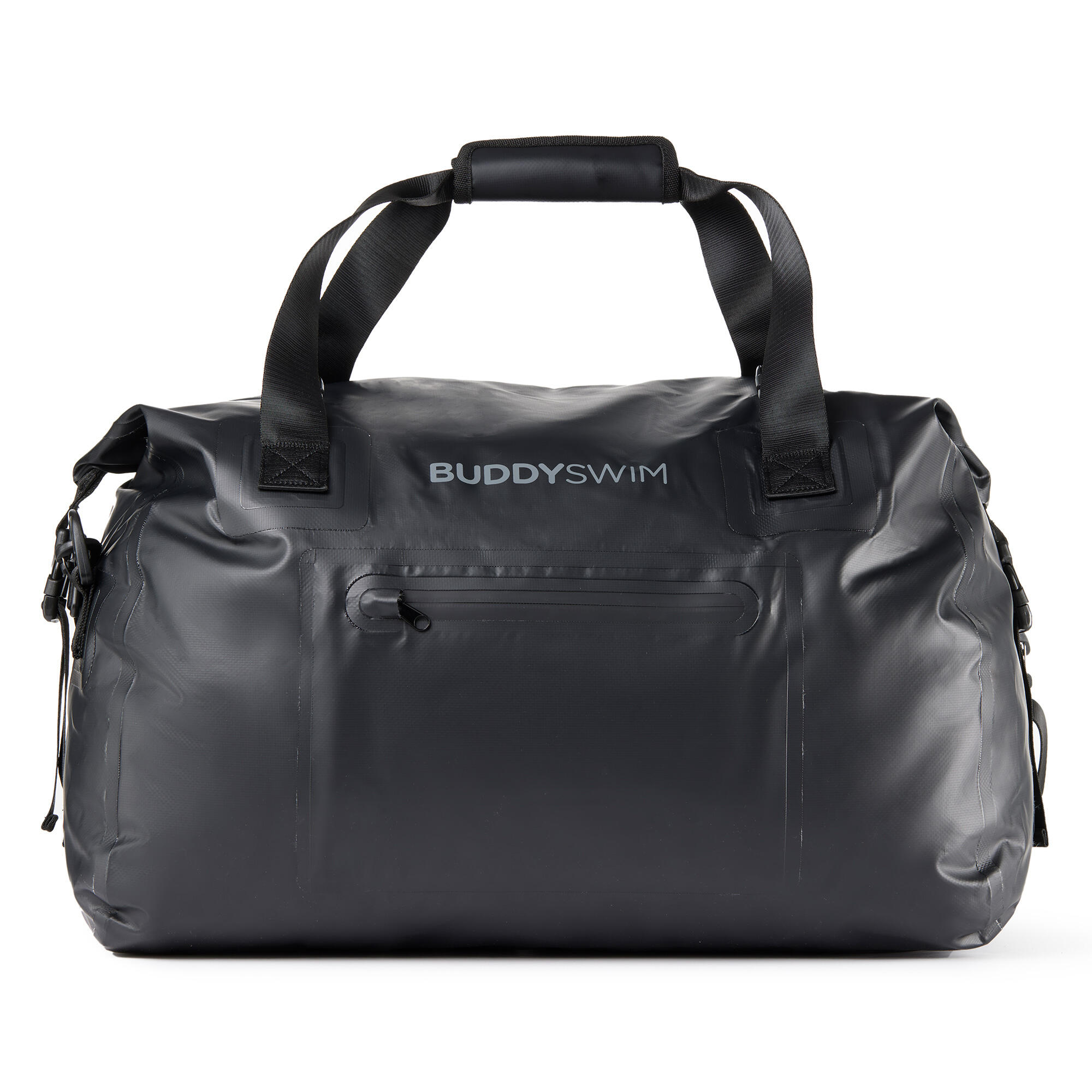 Waterdichte reistas Dry Duffle Bag 60L, waterdicht zwart-lichtgrijs 4/5