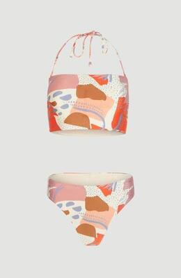 O'neill o'neill zwemkledij longline jen love bikini set dames patchwork print