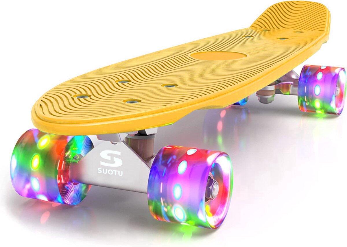 Suotu Short Skateboard Geel 2/4