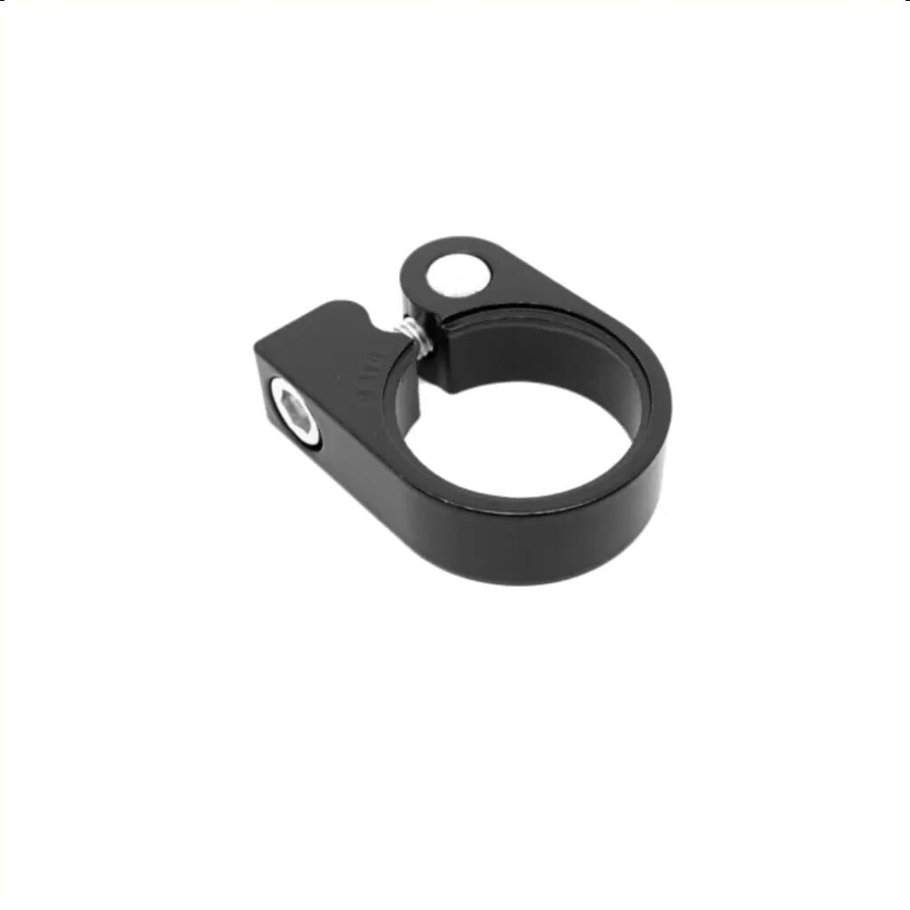 Durable Seat Post Clamp 28.6 mm - Sleek Black Design