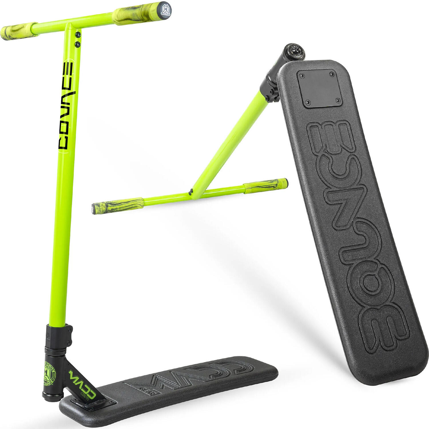 MADD GEAR PRO Bounce Trampoline Scooter   grün