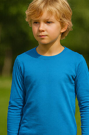 T-shirt in lana merino per bambini LONY 4/5
