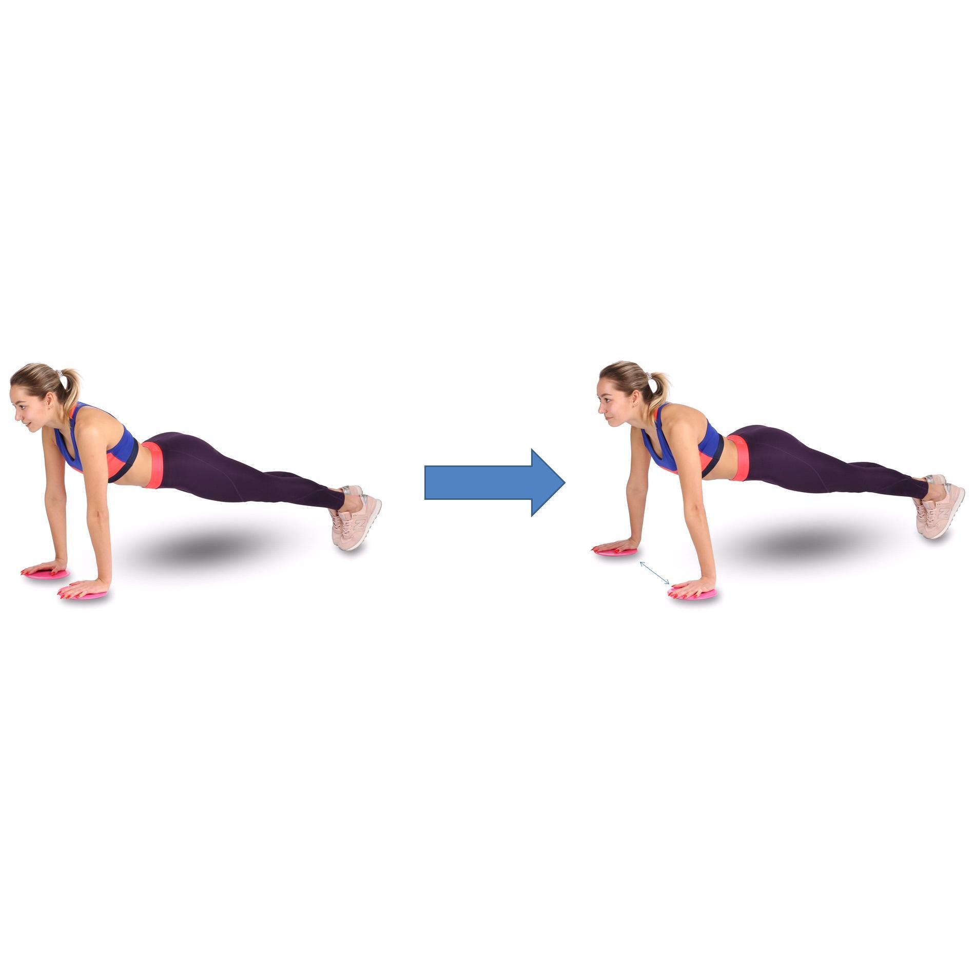 Discos Deslizantes (Slider) INDIGO 17,8 cm Azul INDIGO SPORTS