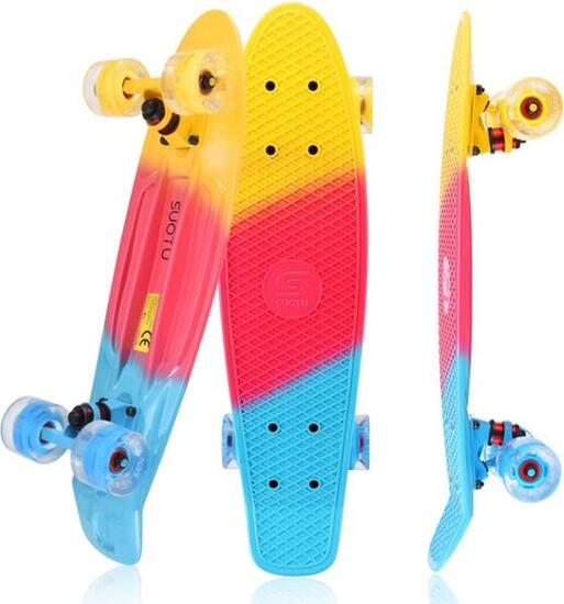 Cruiser skate - Short adulte
