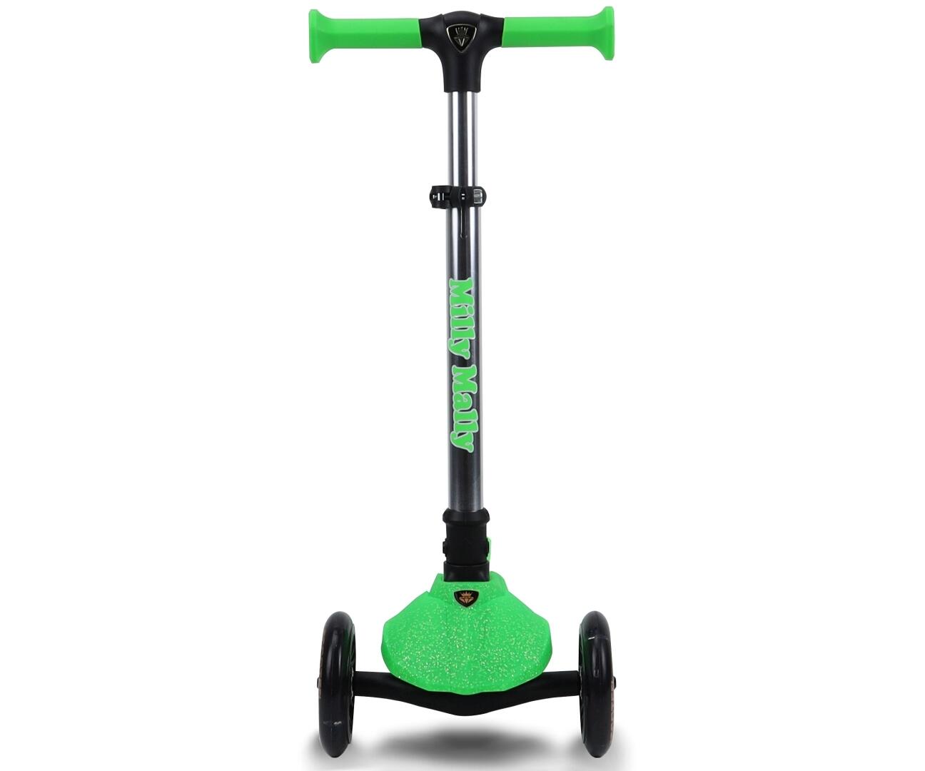 Scooter Jelly vert roues LED 5/7