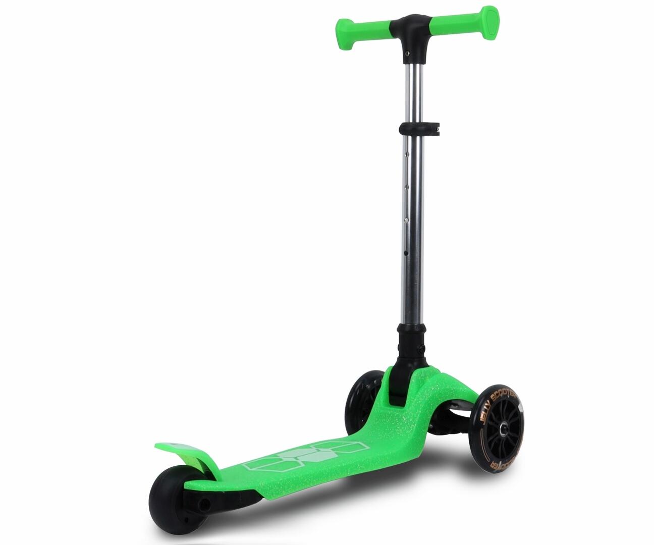 Scooter Jelly vert roues LED 4/7