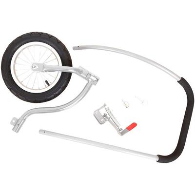 VWP Dutchdog Doggyride Jogger Passeggino Mini - Argento.