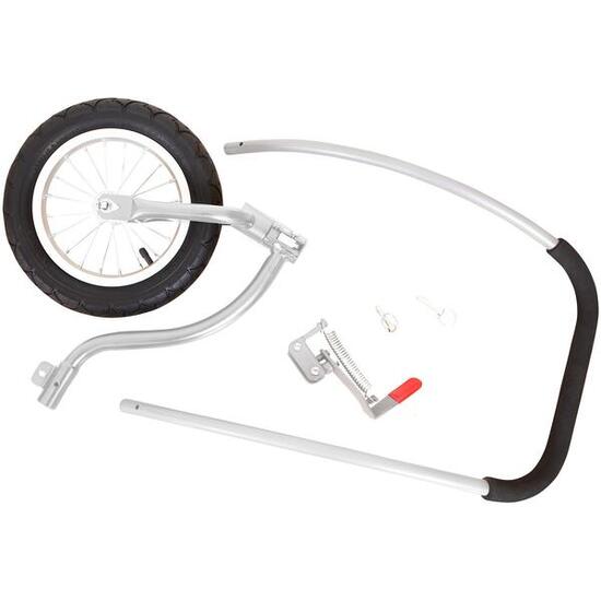 VWP Dutchdog Doggyride Jogger Passeggino Mini - Argento.