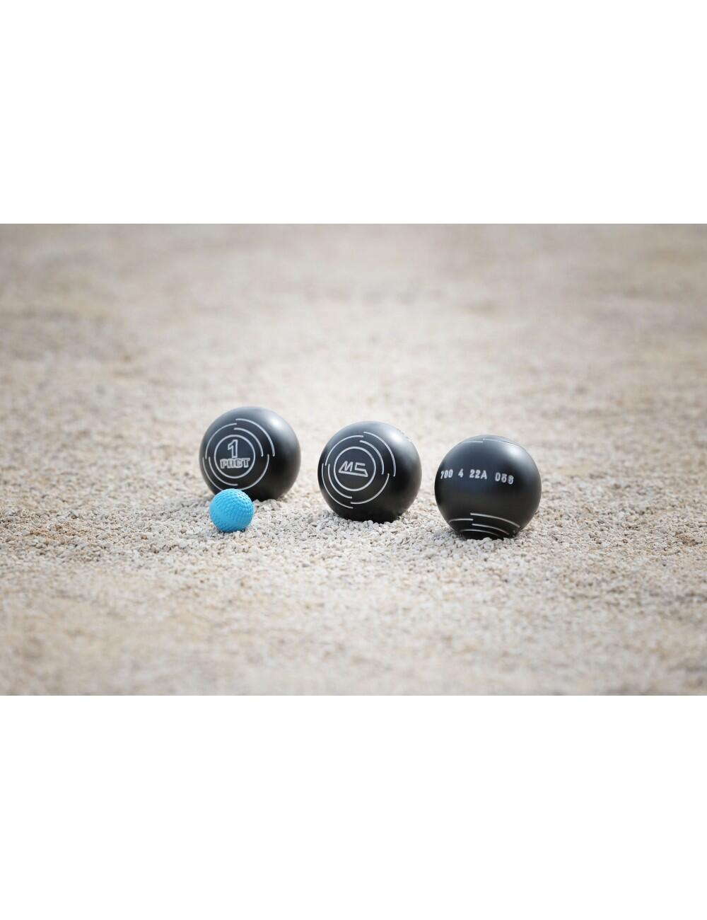 Wedstrijd Petanque Ballen Anti Bounce - 1 PACT Staal 5/5