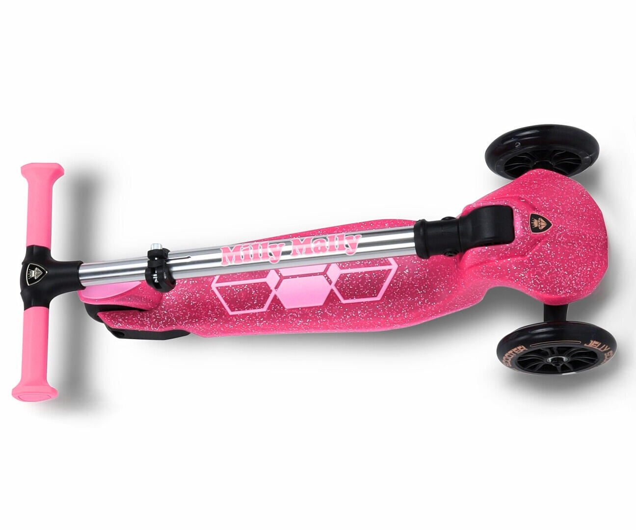 Scooter Jelly Pink roues LED 7/7